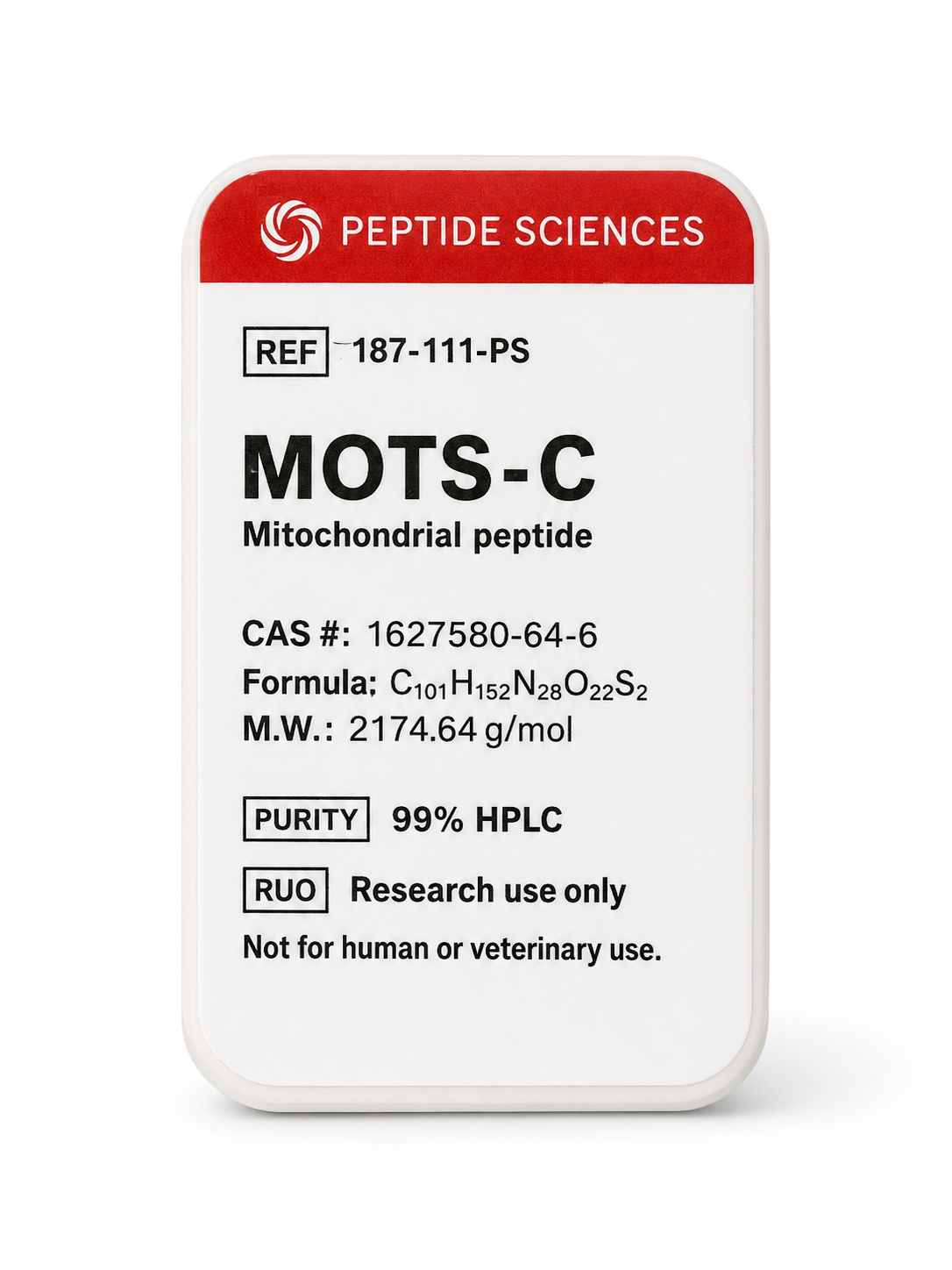 MOTS-C 10MG - PEPTIDE SCIENCES