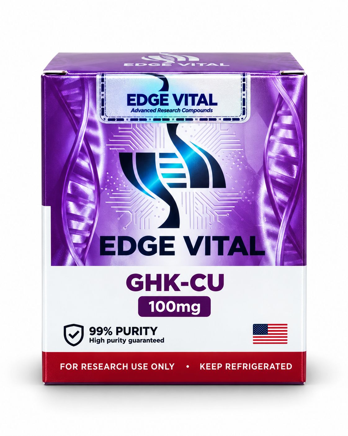 GHK-Cu 100MG - EDGE VITAL 